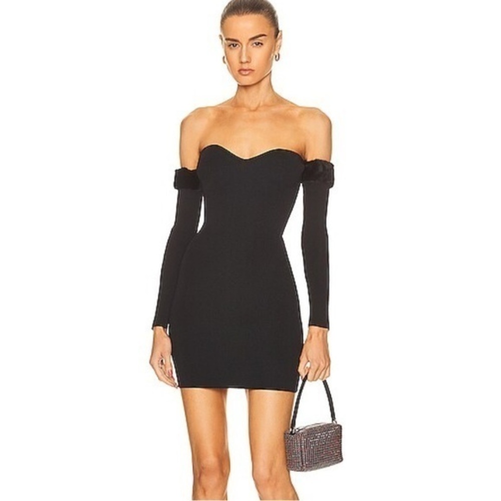 Staud JOSEE DRESS BLACK - Picture 1 of 8